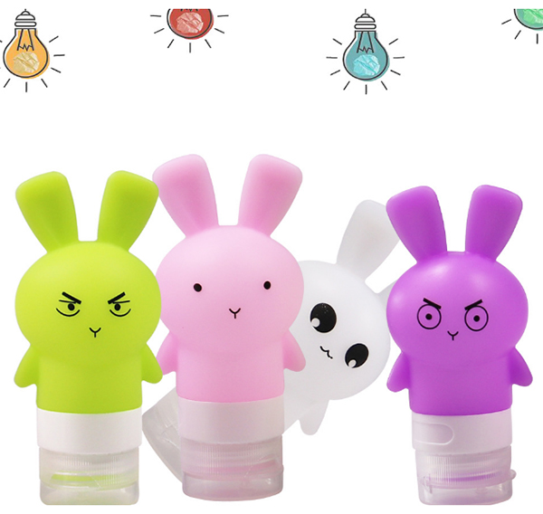 Silicone care products, liquid containers