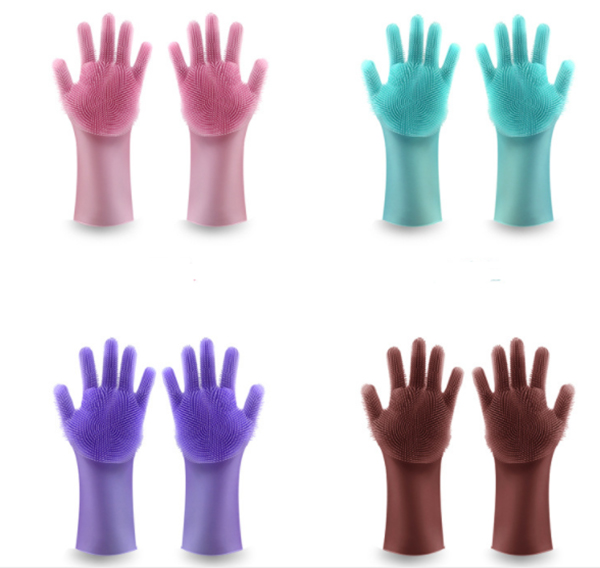 Silicone gloves